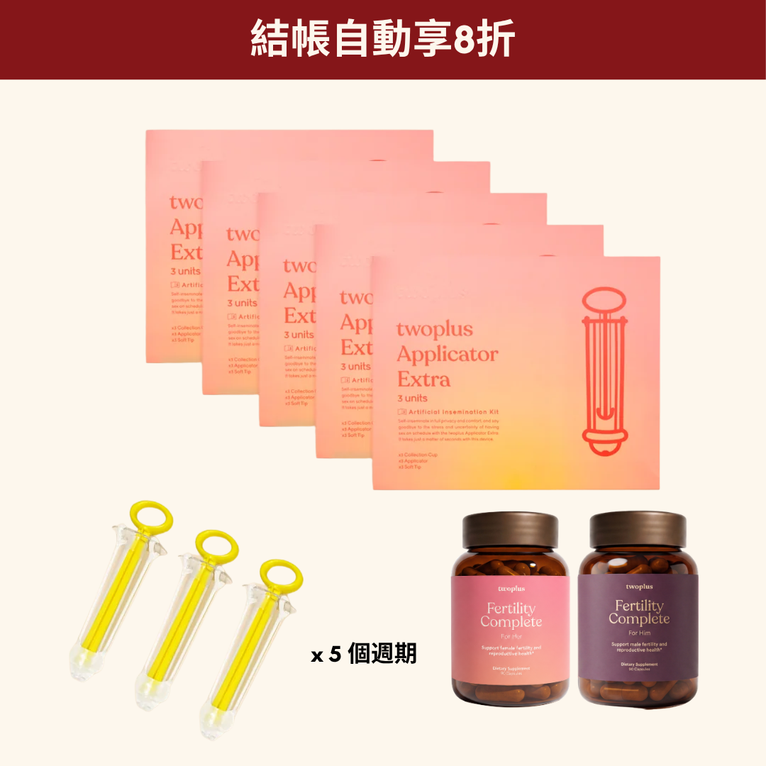 【即享8折】夫妻備孕專屬組合